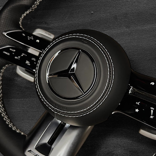 Mercedes AMG Dragonfly Ratt - Nappa Skinn & Perforert Skinn