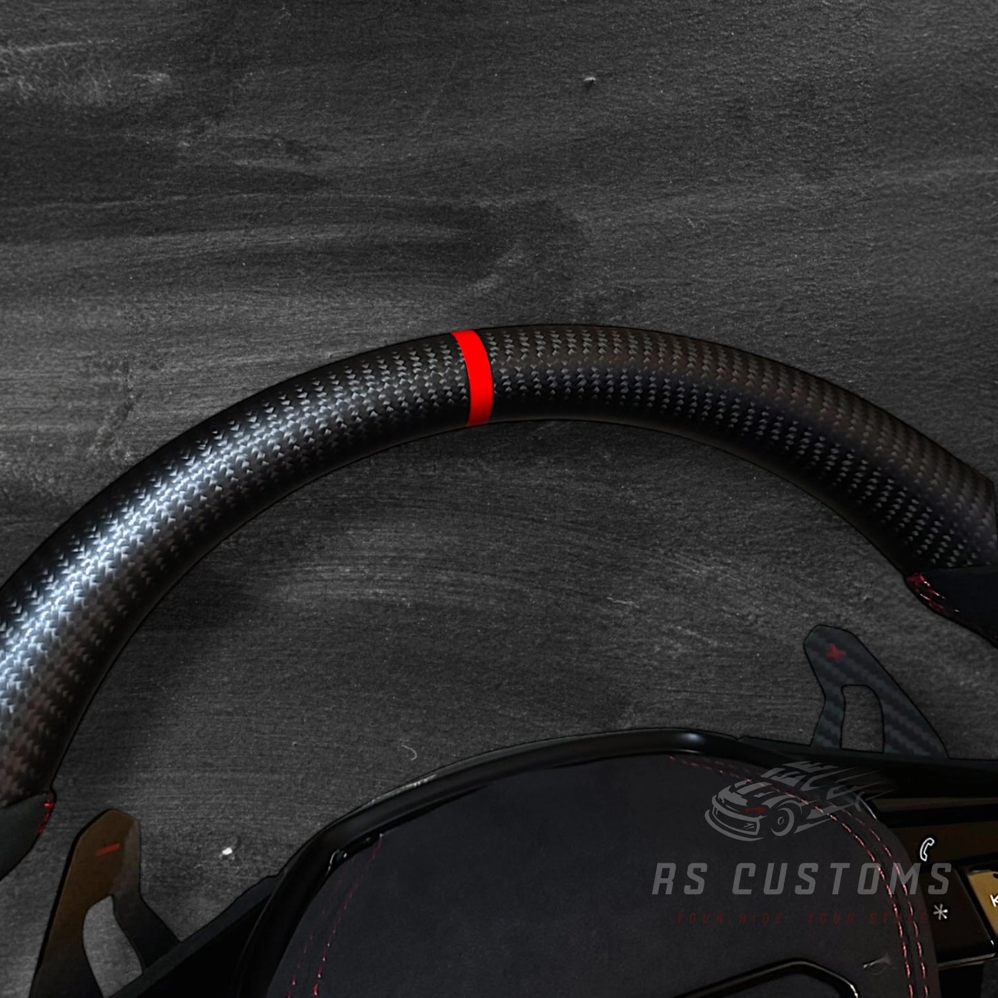 Audi E-Tron GT RS / C8 Matt Carbon/Alcantara Ratt