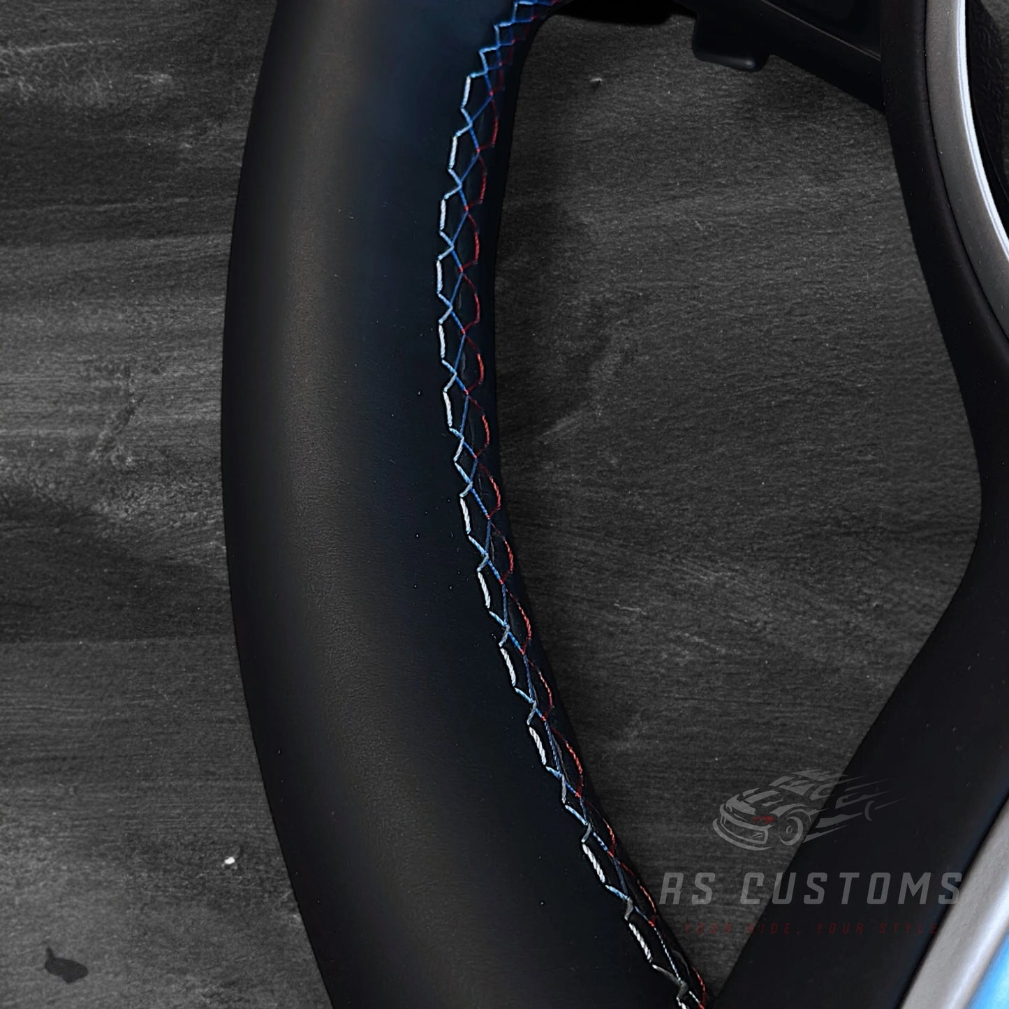 BMW F-Serie LCI Skinn Ratt m/ M-Sømmer