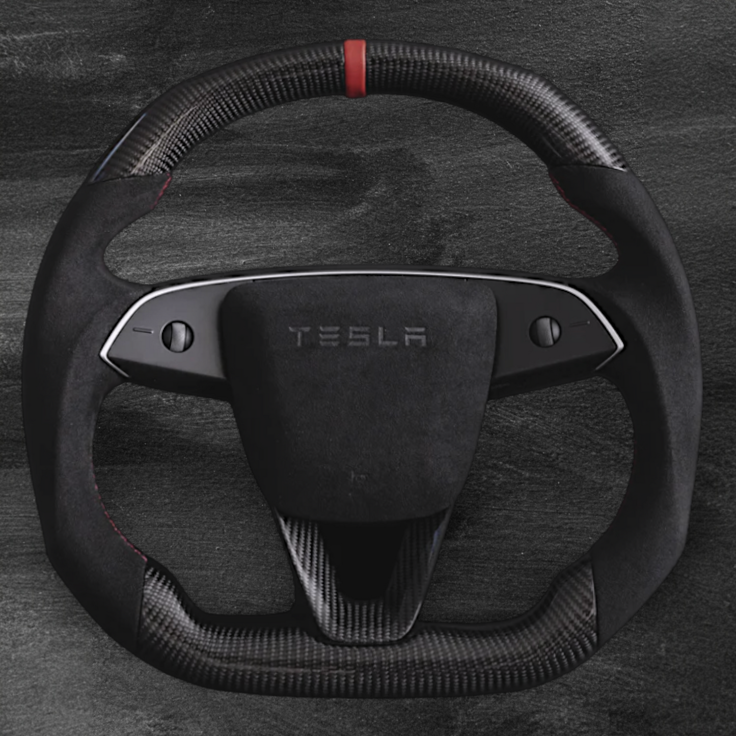 Tesla Model 3 / Y 2024+ - Carbon & Alcantara Ratt