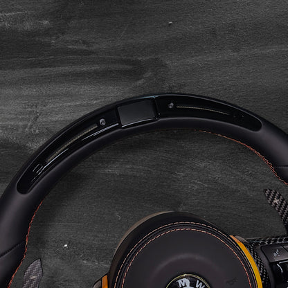 BMW F-Serie Ratt – Nappaskinn, Carbon & Fargede Detaljer m/ LED