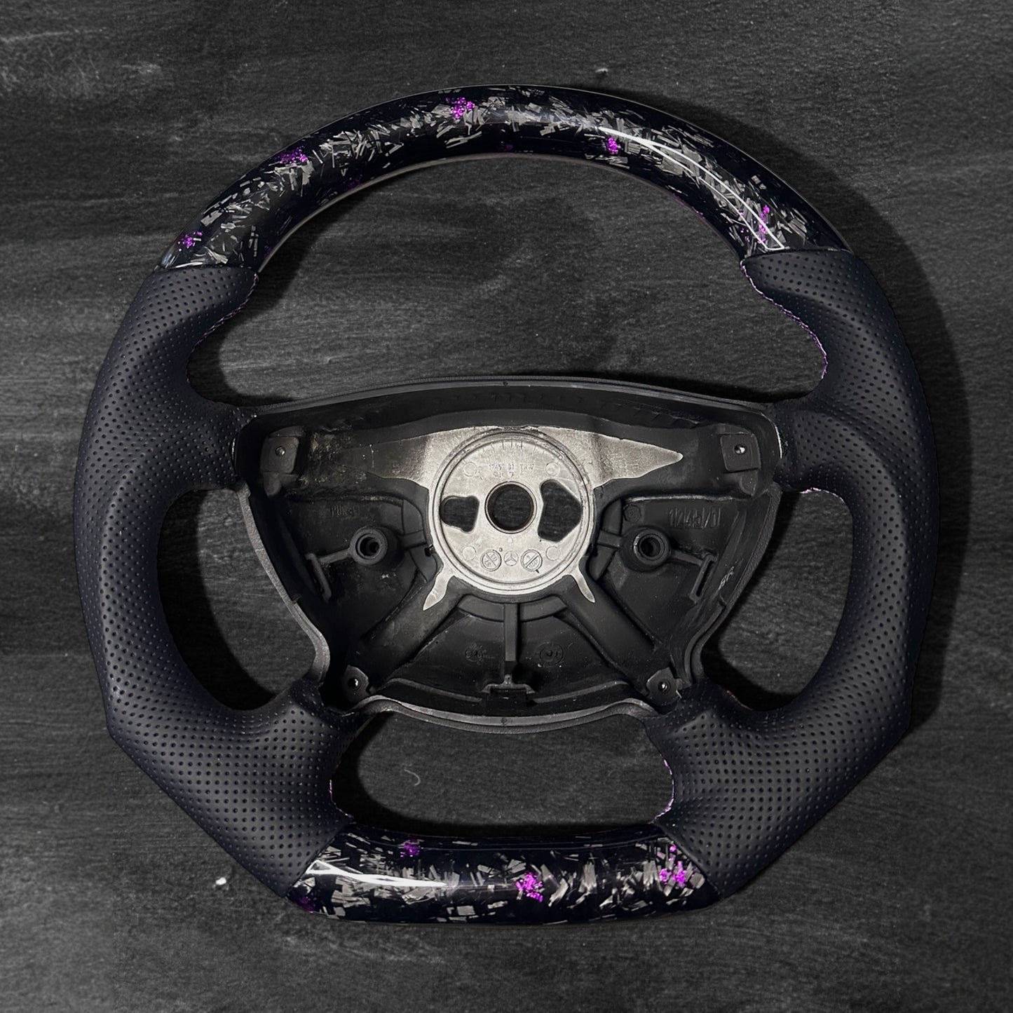 Mercedes-Benz AMG Steering Wheel - Alcantara with Gloss Black accents