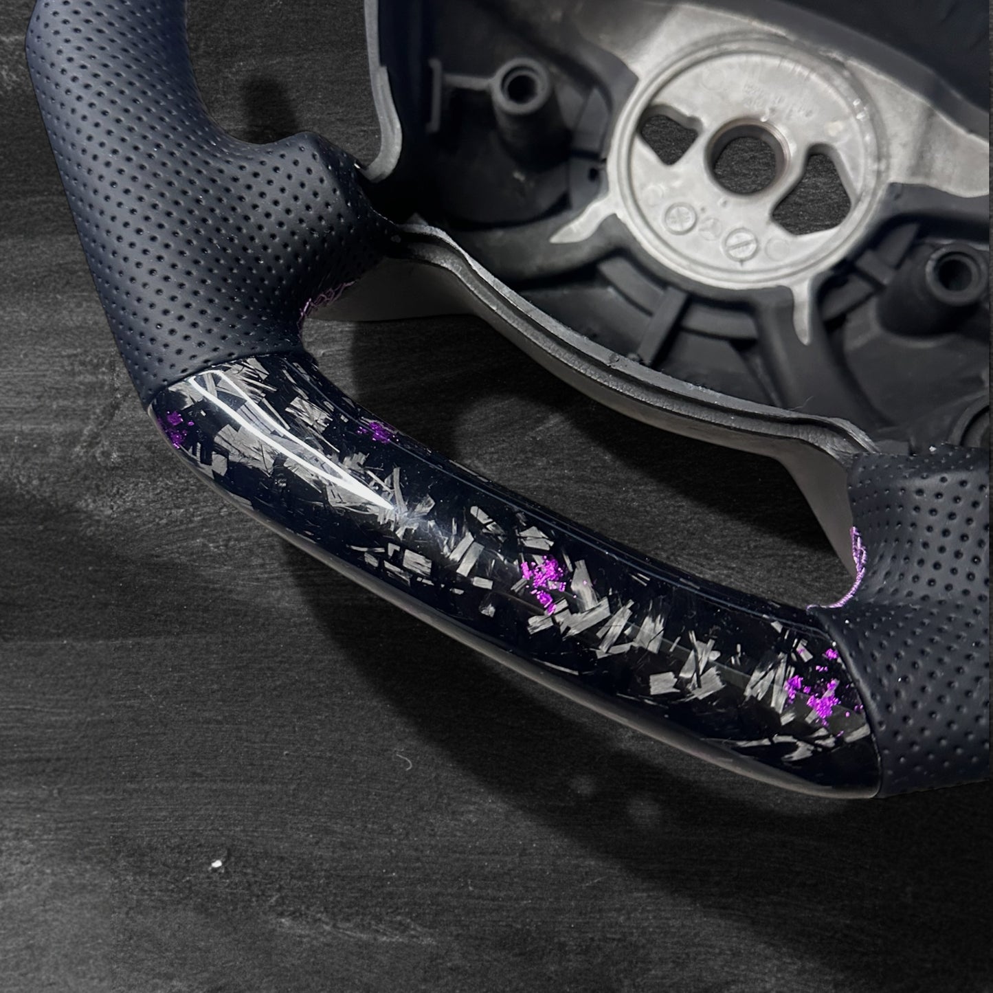 Mercedes-Benz AMG Steering Wheel - Alcantara with Gloss Black accents