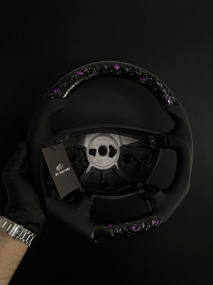 Mercedes-Benz AMG Steering Wheel - Alcantara with Gloss Black accents