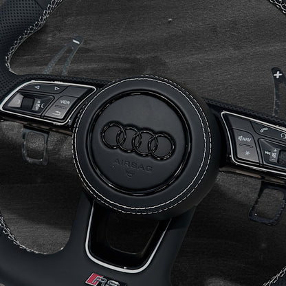 Audi RS B9 - Flat bunn m/ hel-skinn