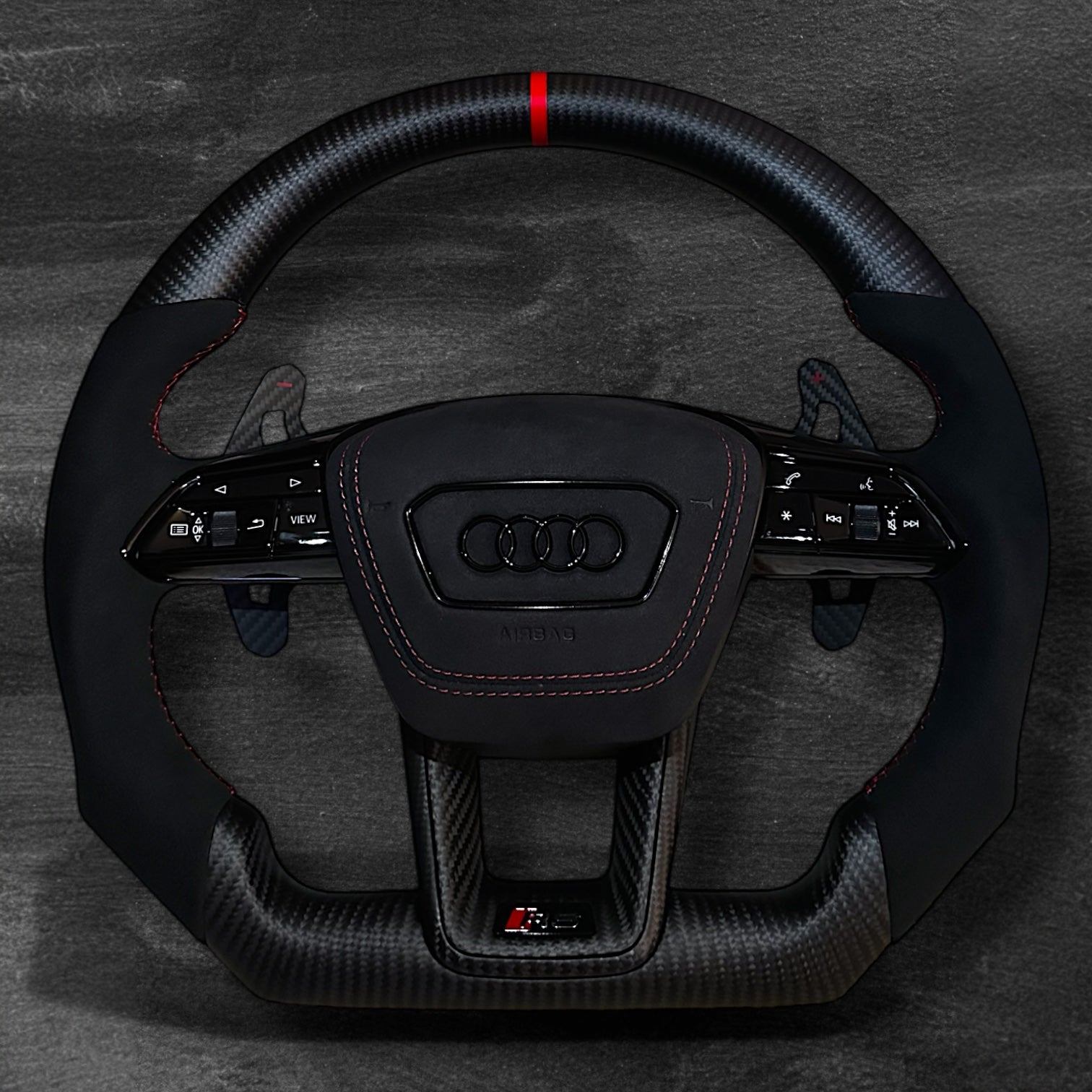 Audi E-Tron GT RS / C8 Matt Carbon/Alcantara Ratt