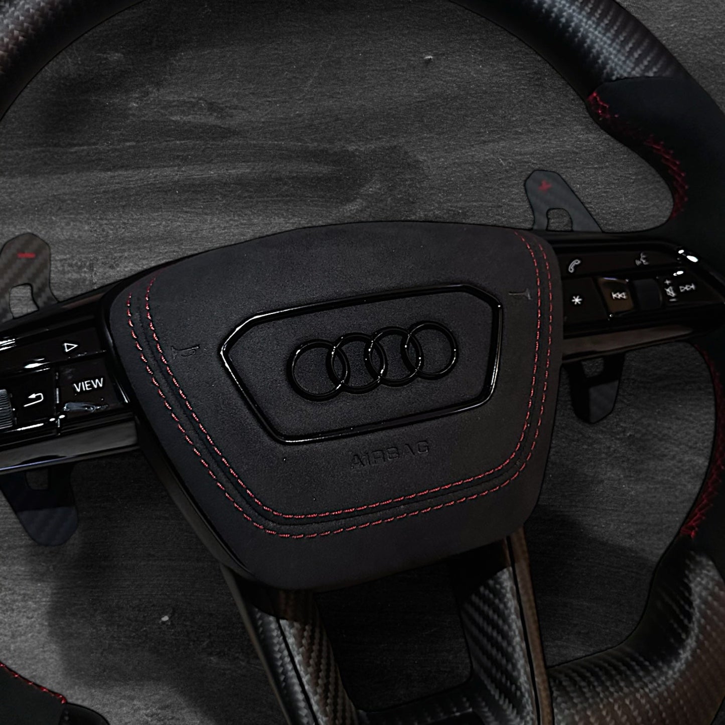Audi E-Tron GT RS / C8 Matt Carbon/Alcantara Ratt