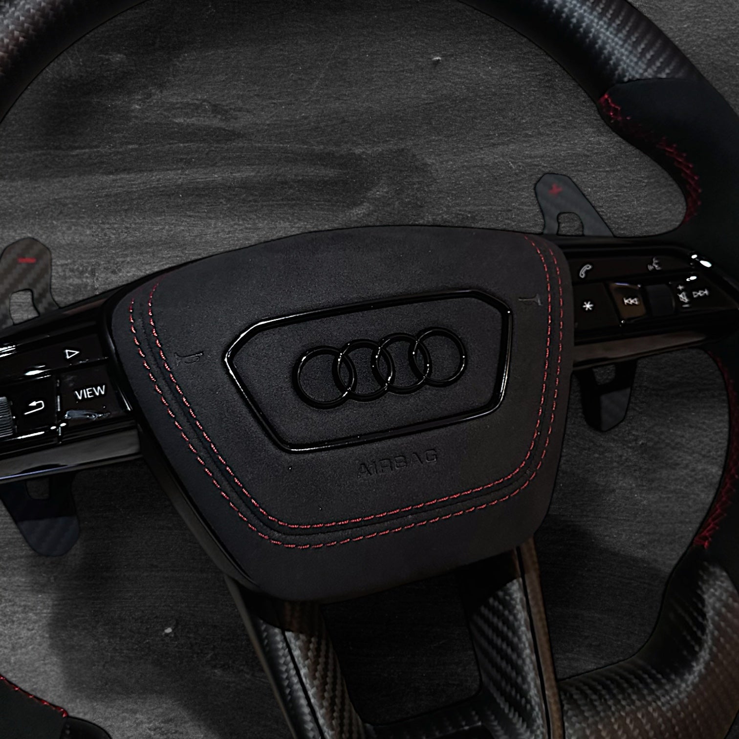 Audi E-Tron GT RS / C8 Matt Carbon/Alcantara Ratt