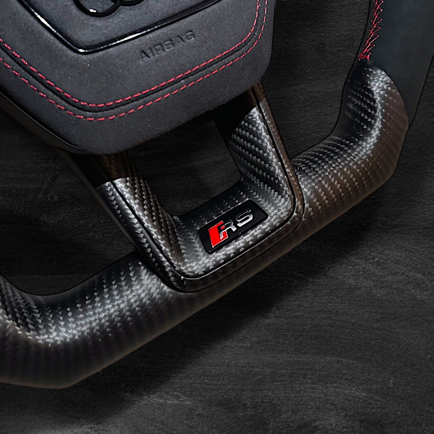 Audi E-Tron GT RS / C8 Matt Carbon/Alcantara Ratt