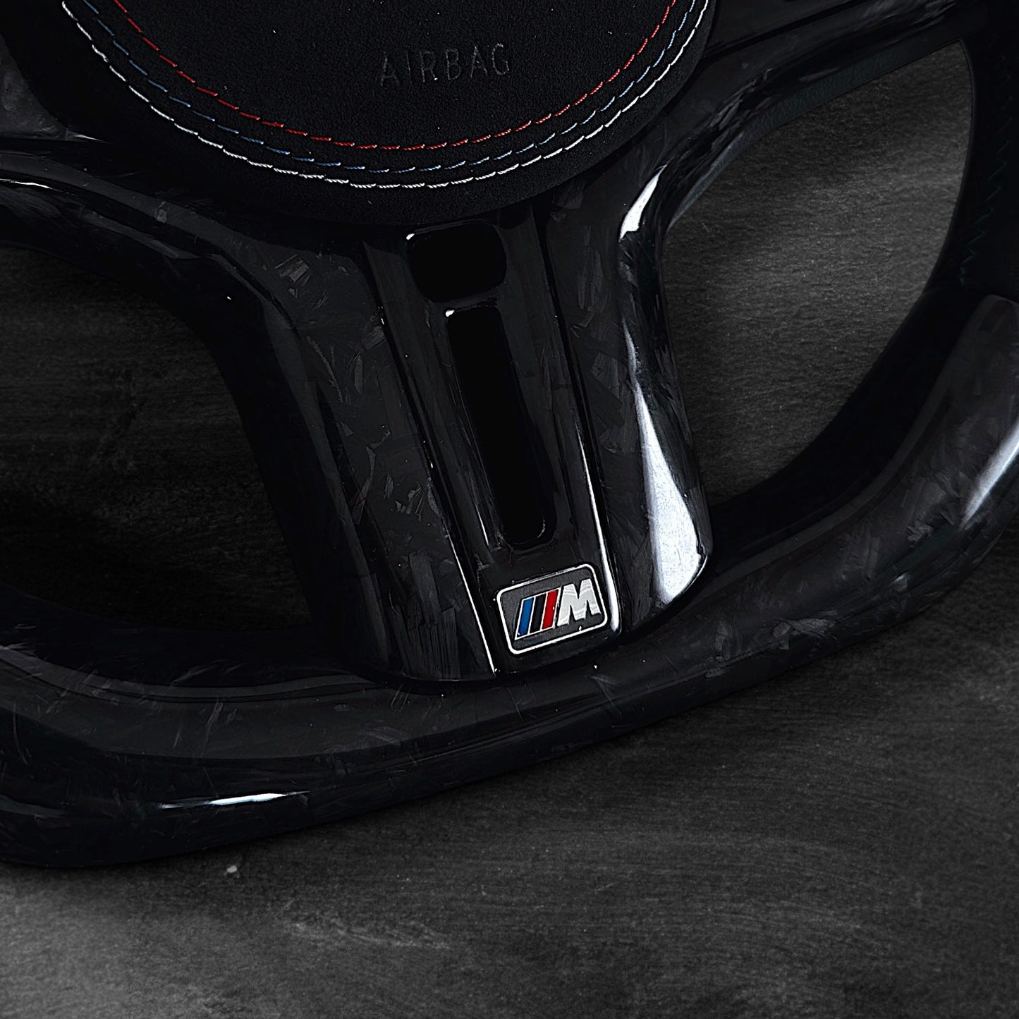 BMW G-Serie Forged Carbon / Alcantara Ratt m/ M-Sømmer