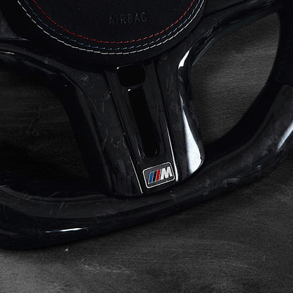 BMW G-Serie Forged Carbon / Alcantara Ratt m/ M-Sømmer