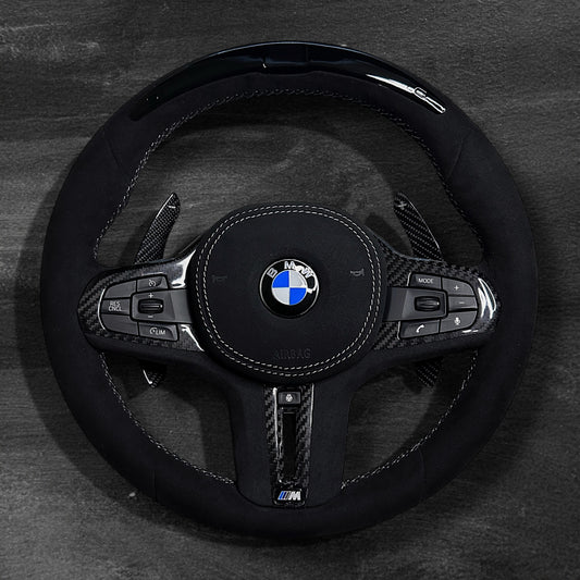 BMW G-Serie Ratt - Alcantara m/ Carbon detaljer & LED Display
