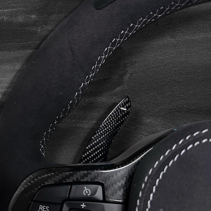 BMW G-Serie Ratt - Alcantara m/ Carbon detaljer & LED Display