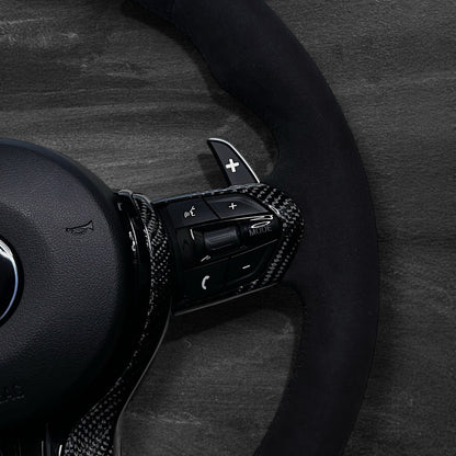 BMW F-Serie Ratt - Alcantara m/ LED Display & Carbon Detaljer