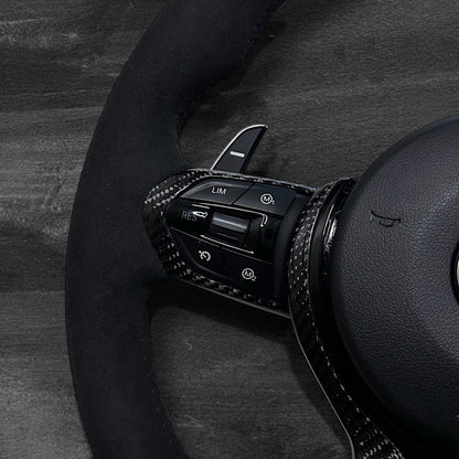 BMW F-Serie Ratt - Alcantara m/ LED Display & Carbon Detaljer