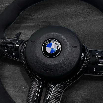 BMW F-Serie Ratt - Alcantara m/ LED Display & Carbon Detaljer