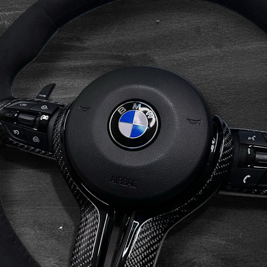 BMW F-Serie Ratt - Alcantara m/ LED Display & Carbon Detaljer