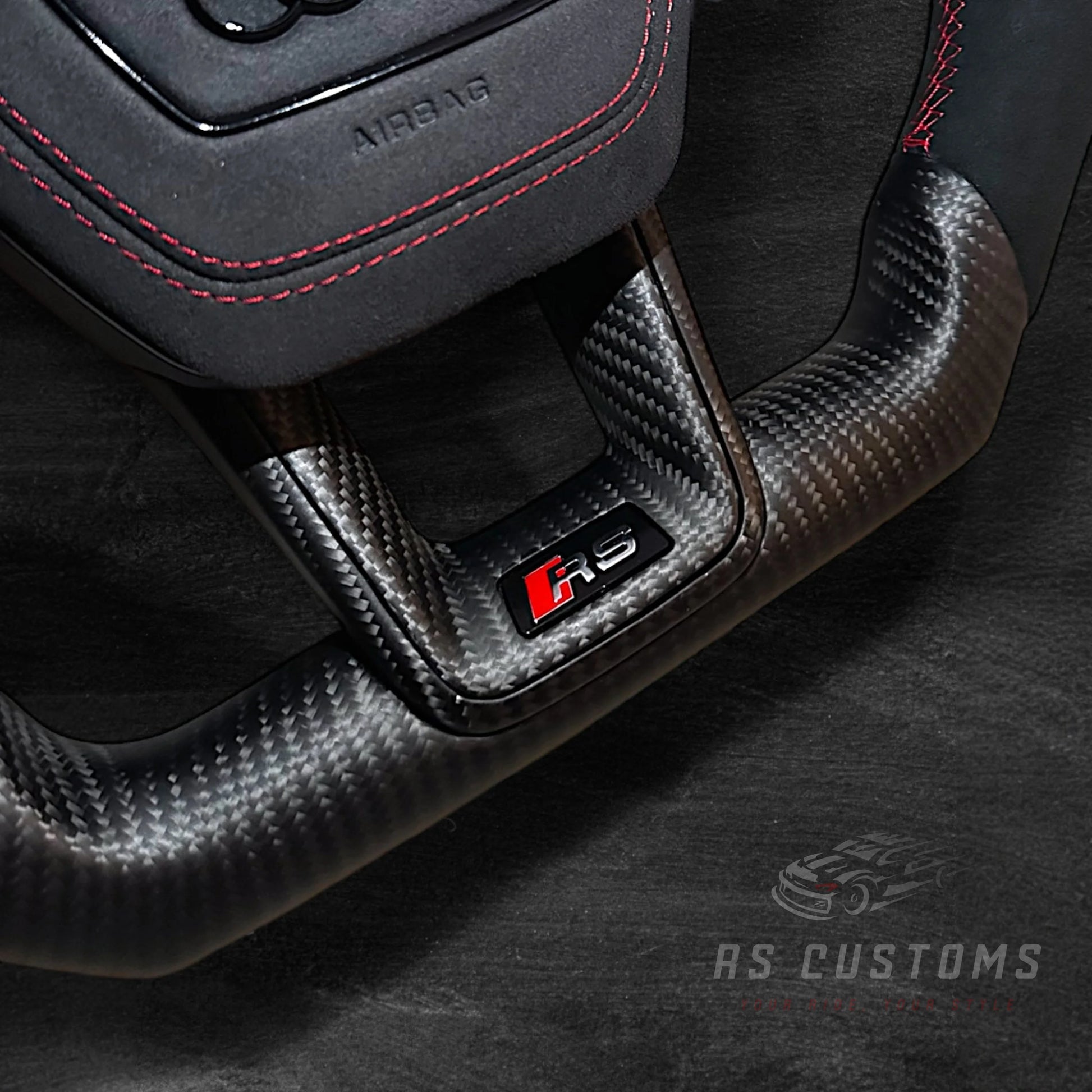 Audi E-Tron GT RS / C8 Matt Carbon/Alcantara Ratt