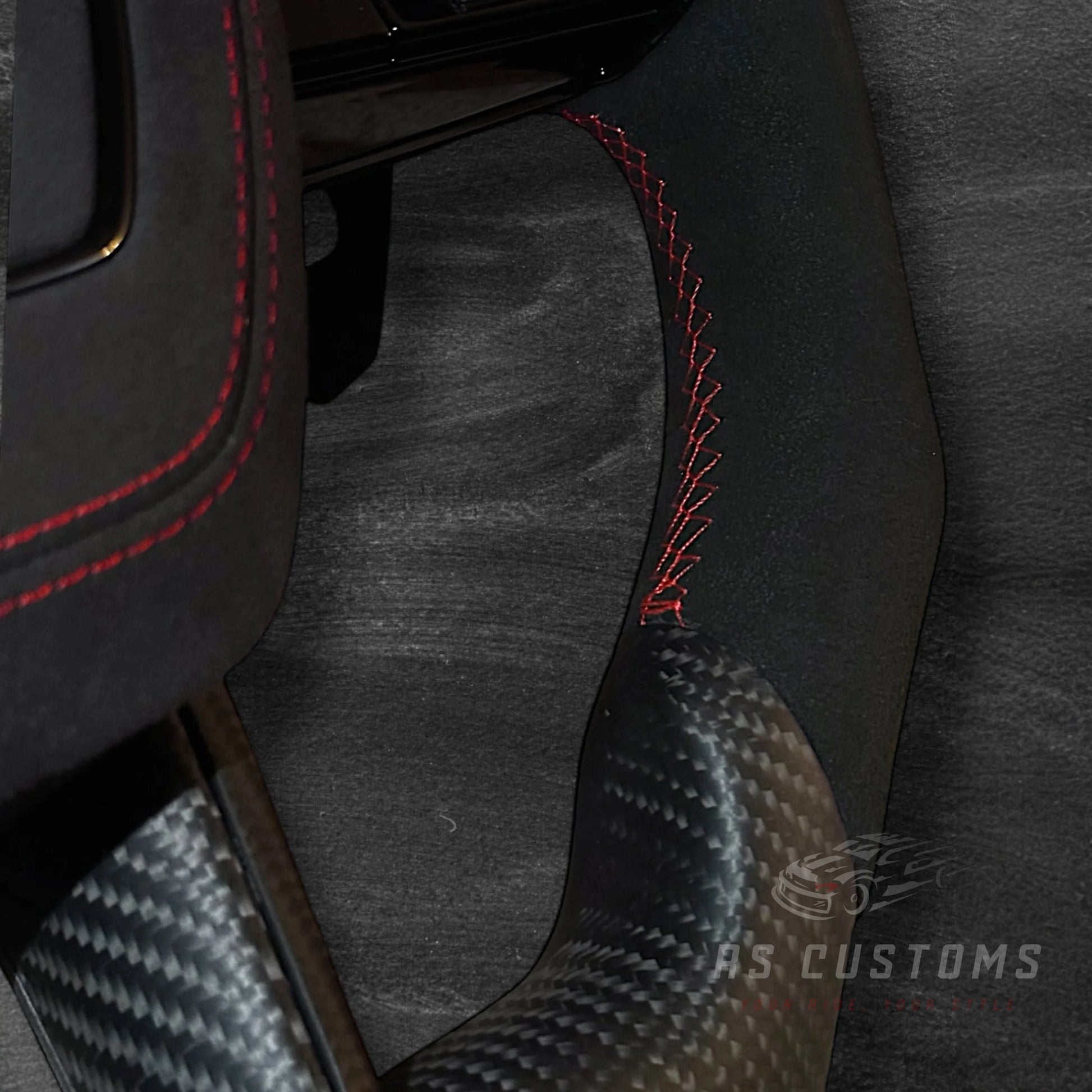 Audi E-Tron GT RS / C8 Matt Carbon/Alcantara Ratt