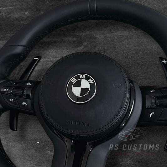 BMW F-Serie Skinn Ratt m/ Hel-Sorte Detaljer