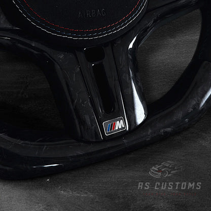 BMW G-Serie Forged Carbon / Alcantara Ratt m/ M-Sømmer