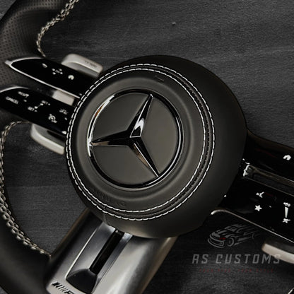 Mercedes AMG Dragonfly Ratt - Nappa Skinn & Perforert Skinn