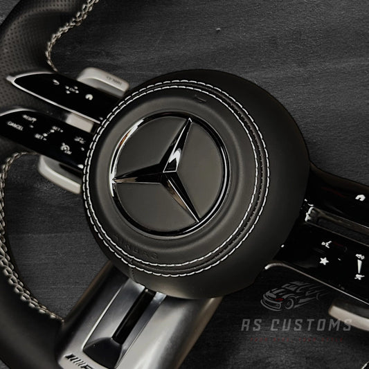 Mercedes AMG Dragonfly Ratt - Nappa Skinn & Perforert Skinn