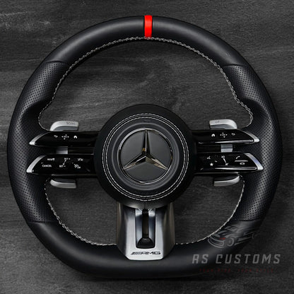 Mercedes AMG Dragonfly Ratt - Nappa Skinn & Perforert Skinn