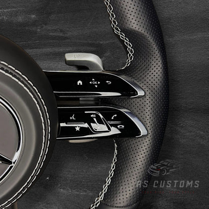 Mercedes AMG Dragonfly Ratt - Nappa Skinn & Perforert Skinn