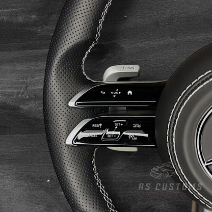 Mercedes AMG Dragonfly Ratt - Nappa Skinn & Perforert Skinn