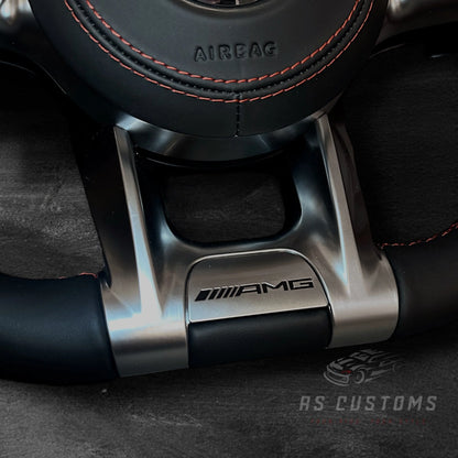 Mercedes AMG Skinn Ratt