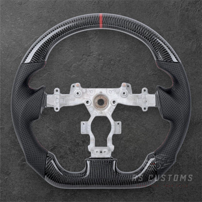 NISSAN R35 Pre-Facelift Carbon / Perforert Skinn Ratt