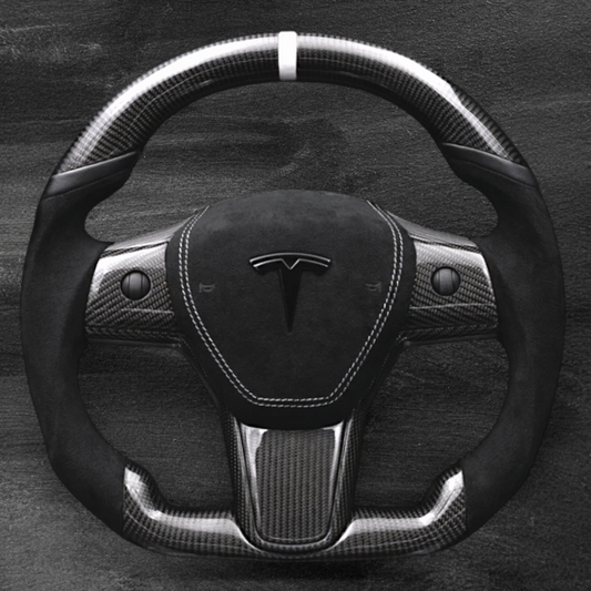 Tesla Model 3 / Y - Carbon & Alcantara Ratt