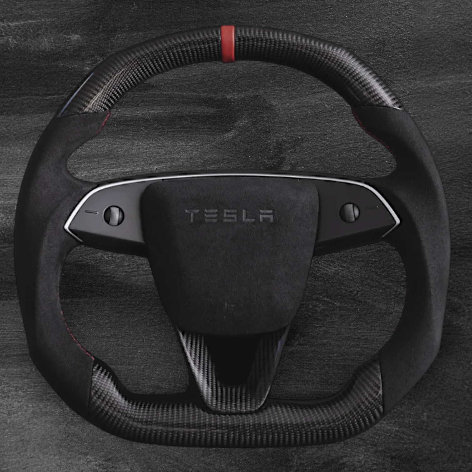 Tesla Model 3 / Y 2024+ - Carbon & Alcantara Ratt